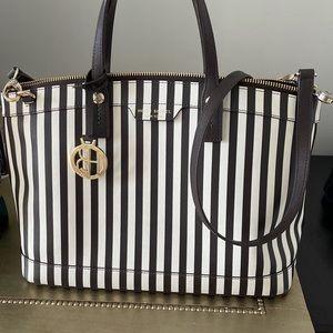Henri bendel leather handbag